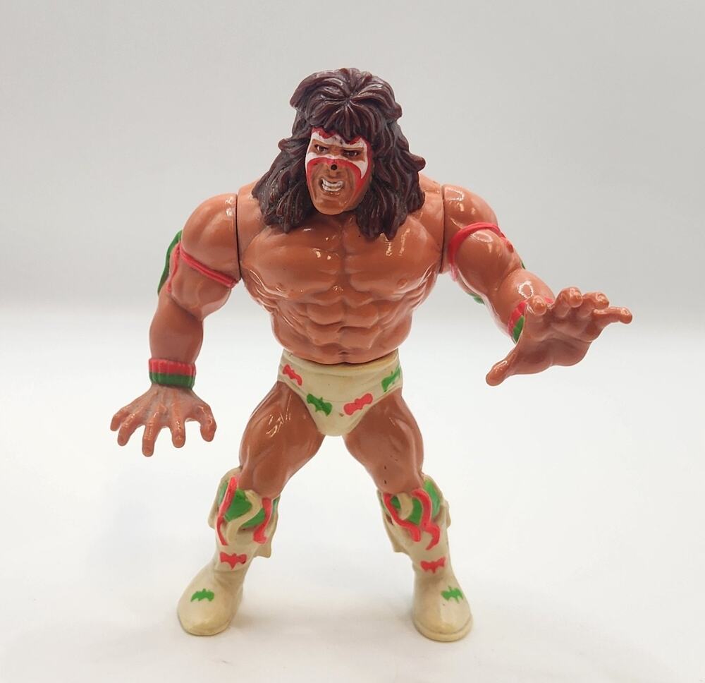 Ultimate Warrior Series 2 Titan Wrestling Action Figure 1991 Hasbro WWE WWF